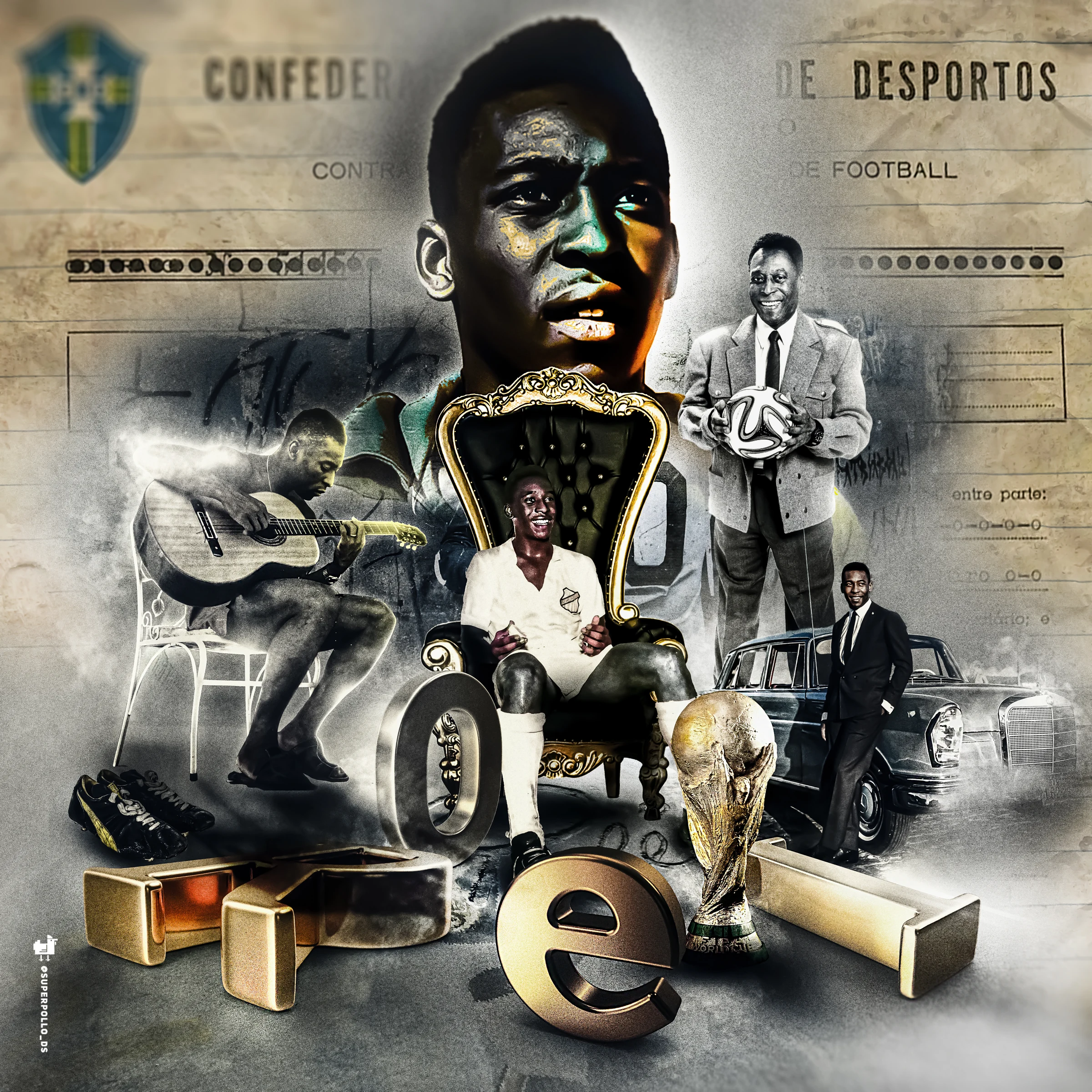 Final O Rei Pelé artwork